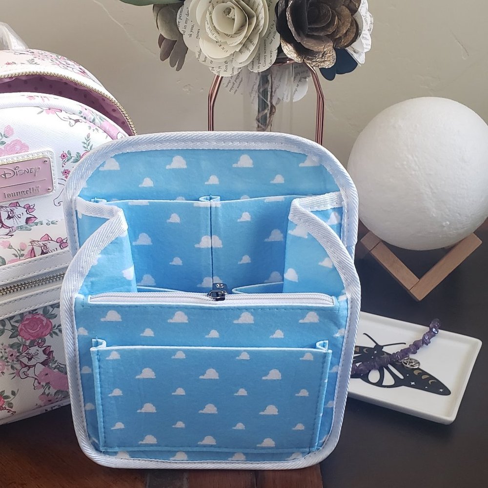 Loungefly Pixar Clouds Backpack Organizer